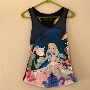 ALICE IN WONDERLAND Flowy Tank
